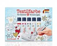Aldi S&uuml;d  Textilfarben-Set