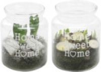 Edeka  &bdquo;Home Sweet Home-Glas&