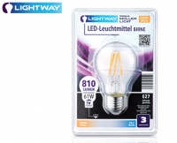 Aldi S&uuml;d  LIGHTWAY&reg;LED-Glasserie-Birne, nicht dimmbar