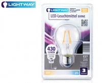 Aldi S&uuml;d  LIGHTWAY&reg;LED-Glasserie-Birne/-Kerze/-Tropfen, nicht dimmbar