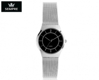 Aldi S&uuml;d  SEMPRE Armbanduhr mit Meshband