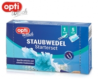 Aldi S&uuml;d  optiWisch Staubwedel Starterset oder Ersatzbez&uuml;ge