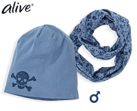 Aldi S&uuml;d  alive&reg;Kinderschal mit M&uuml;tze