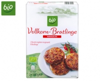 Aldi S&uuml;d  bio Vollkorn-Bratlinge