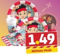 Penny  Einweg-Partygeschirr f&uuml;r Kids o. Partydeko Jake Nimmerland P