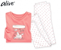 Aldi S&uuml;d  alive&reg;Schlafanzug, Single Jersey