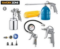 Aldi S&uuml;d  WORKZONE&reg;Druckluftzubeh&ouml;r, Set A