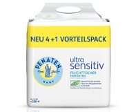 Aldi S&uuml;d  PENATEN Baby-Feuchtt&uuml;cher 4 + 1