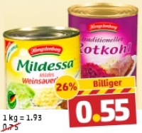 Penny  HENGSTENBERG Mildessa oder Rotkohl traditionell