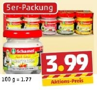 Penny  SCHAMEL Meerrettich-Frucht-Riegel