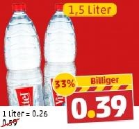Penny  VITTEL Nat&uuml;rliches Mineralwasser