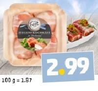 Penny  MEIN FEST Ziegenfrischk&auml;se im Speckmantel