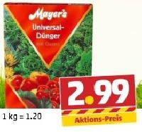 Penny  MAYERS Universal-D&uuml;nger mit Guano