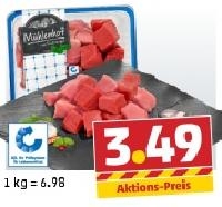 Penny  M&Uuml;HLENHOF Frisches Gulasch, gemischt