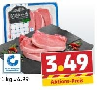 Penny  M&Uuml;HLENHOF Frisches Schweine-Stielkotelett