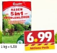 Penny  GREENLINE Probleml&ouml;ser Rasennachsaat 5 in 1