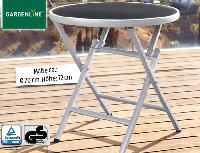Aldi S&uuml;d Gardenline Aluminium Klapptisch