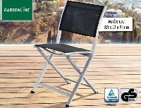Aldi S&uuml;d Gardenline Aluminium Klappstuhl