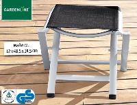 Aldi S&uuml;d Gardenline Aluminium Hocker klappbar
