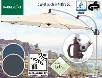 Aldi S&uuml;d Gardenline Aluminium Ampelschirm ca. 3 m