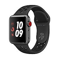 Cyberport  Apple Watch Nike+ LTE 38mm Aluminiumgeh&auml;use Space Grau Nike Sportarmba