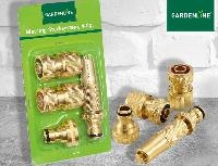 Aldi S&uuml;d Gardenline Messing Stecksystem