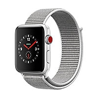 Cyberport  Apple Watch Series 3 LTE 42mm Aluminiumgeh&auml;use Silber mit Sport Loop M