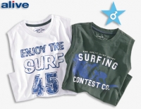 Aldi S&uuml;d Alive Kinder-Beachshirts, 2 St&uuml;ck