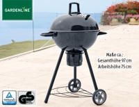 Aldi S&uuml;d Gardenline Kugelgrill