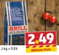 Penny  GRILL COUNTRY Holzkohle
