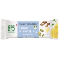 Rossmann Enerbio Veganer Proteinriegel Lemon & K&uuml;rbis