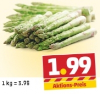 Penny  Spargel gr&uuml;n