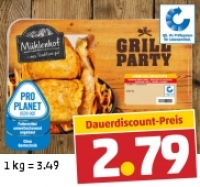 Penny  M&Uuml;HLENHOF GRILL-PARTY Frische Grillplatte