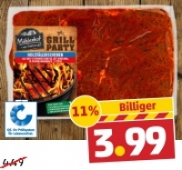 Penny  M&Uuml;HLENHOF GRILL-PARTY Holzf&auml;llerscheiben
