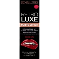 Rossmann Makeup Revolution Retro Luxe Lip Kit Matte - Queen