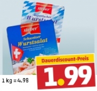 Penny  SIEBER Schweizer oder bayerischer Wurstsalat