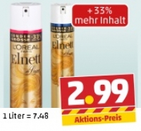Penny  LOR&Eacute;AL Elnett de Luxe Haarspray