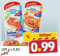 Penny  ZIMBO Zwiebelmettwurst
