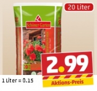 Penny  SCH&Ouml;NER GARTEN Balkon- und Geranienerde
