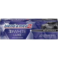 Rossmann Blend A Med 3D White Luxe Aktivkohle Zahncreme
