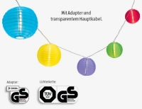 Aldi S&uuml;d Oecolux LED-Sommerlichter&shy;kette XXL