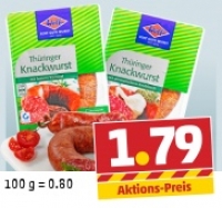 Penny  WOLF Th&uuml;ringer Knackwurst