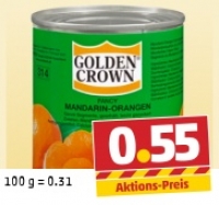 Penny  GOLDEN CROWN Mandarin-Orangen
