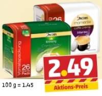Penny  JACOBS Kaffee-Pads
