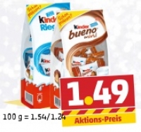 Penny  FERRERO Kinder Bueno mini oder Kinder Riegel mini