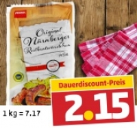 Penny  PENNY N&uuml;rnberger Rostbratwurst