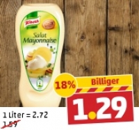 Penny  KNORR Salat Mayonnaise