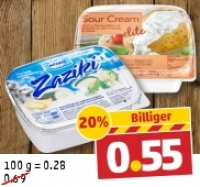 Penny  MITAKOS Zaziki oder ELITE Sour Cream