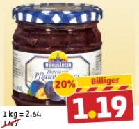 Penny  M&Uuml;HLH&Auml;USER Pflaumenmus
