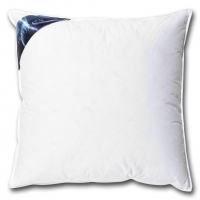 D&auml;nisches Bettenlager  Nordlicht 3-Kammer-Daunenkopfkissen (80x80, wei&szlig;)